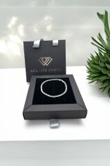 925 Ayar Gümüş 3mm Gurmet Erkek Bileklik (ÇANTALI KUTULU)