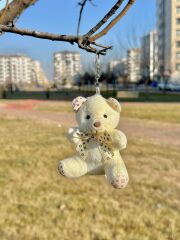 (PELUŞ AYICIK HEDİYELİ) 925 Ayar Gümüş Zümrüdü Anka Kuşu Kadın Kolye (IŞIKLI KUTULU)