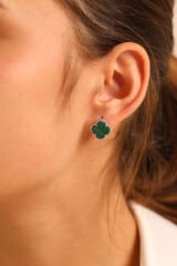 925 Ayar Gümüş YONCA Küpe (ÖZEL KUTULU)