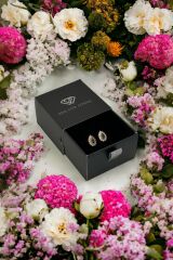 925 Ayar Gümüş Damla Model Minimal Çivi Küpe